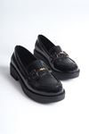 Kadın Rugan Tokalı Toptan Loafer TR060K06C