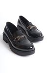 Toptan Bayan Loafer Rugan Ayakkabı TR060K06D